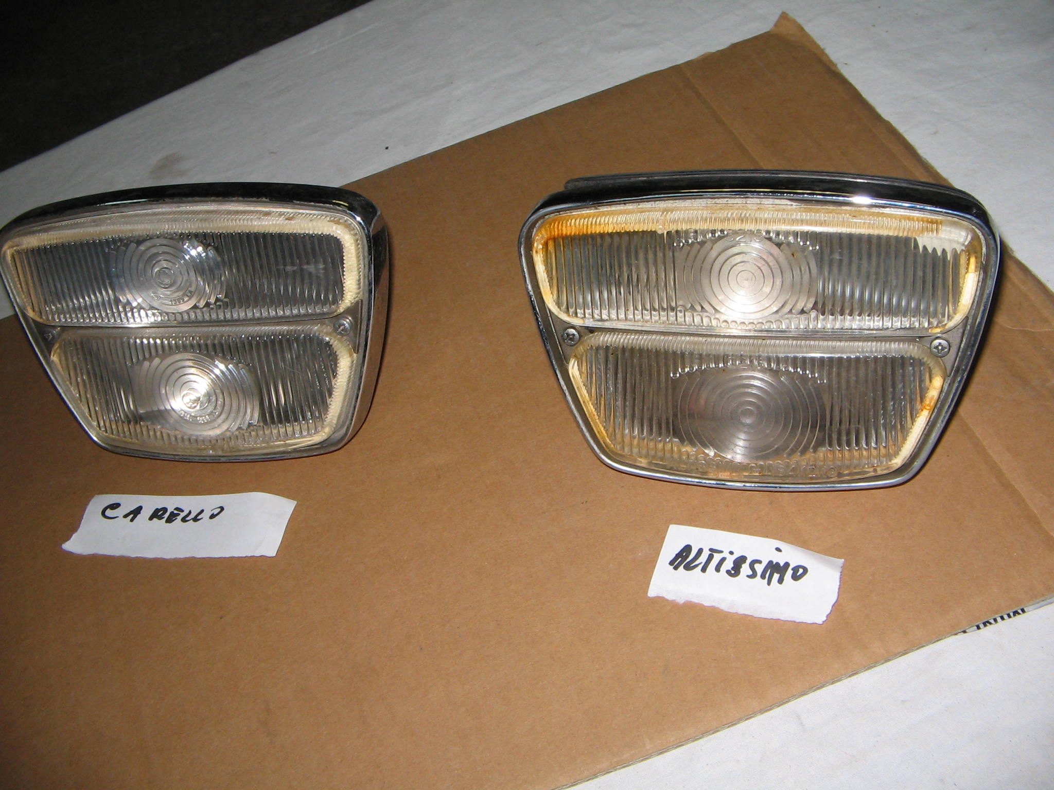 FANALINI NUOVI PREZZO CAD.1 N.167
